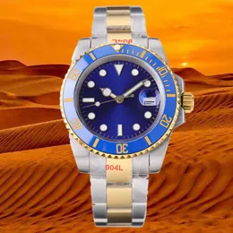męskie zegarki designerskie zegarki dla mężczyzny automatyczna moda mechaniczna 41 mm klasyczny styl 904L Wodoodporny wodoodporny świecy szafirowe szklane szklane zegarki ceramiczne Montre