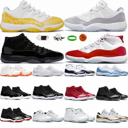 Basketball Shoes Low Yellow Snakeskin High OG Cool Cement Grey Legend Blue 25th Anniversary Bred Space Jam Concord Mens Sneakers Womens Trainers