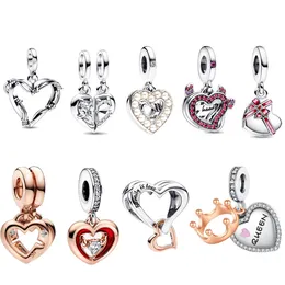 2023 New charms Jewelry European American Fashion Designers 925 Silver Love Valentine's Day Gift DIY fit Pandora Bracelet Necklace Trinket Family Tree Pendant