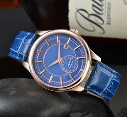 Orologi da uomo orologio al quarzo di moda Orologi da polso di marca di lusso Orologio da polso con cinturino in pelle di alta qualità Bracciale da polso classico da uomo d'affari