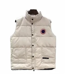 Canadian USA Winter Outdoor Popularity Mens Down Vests Luxury Bodywarmer Fashion Jackets Womens Gilet Designer Coat Male Doudoune Luxe Goose Veste Hom 18a1#