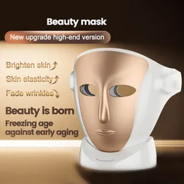 Maschera facciale principale ricaricabile portatile di bellezza di terapia della luce rossa della macchina elettrica di cura della pelle del viso di ringiovanimento