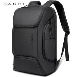 Skolväskor Bange Laptop Ryggsäckar Multifunktionell vattentät stor kapacitet Daglig arbetsverksamhet Ryggsäck Mochila med USB Typec Port BG7267 230729