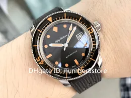 Femtio Fathoms Tribute Dive Luxury Mens Watch 904L Rostfritt stål Cal.1151 Automatisk mekanisk designer Watch 28800Vph Sapphire armbandsur Super Waterproof