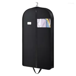 Storage Bags Garment Covers Travel Carrier Moving Bag For Hang Clothes Suit Gowns Tuxedos Coats Suits