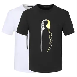 Mode Hommes T-shirt Été Hommes Femmes T-shirt Coton Designer À Manches Courtes Chemise Décontractée Hip Hop Street Wear T-shirt T-shirt Hommes Noir Et Blanc Vêtements DD23