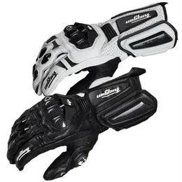 Högkvalitativ kolfiber Motorcykelhandskar Läderhandskar Män Cykling Racing Guantes Moto Motorcykelhandskar 3155