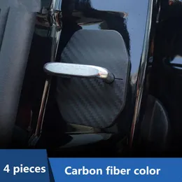 Car Door Lock Cap Cover Protection Waterproof Case 4pcs For Mercedes Benz New C class W205 GLC X253 2015-17308m