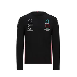 2021 Long Sleeve T-Shirt Club Formula Formula F 1 Racing Suit Thirt Te-Shirt Tech Shirt Same Style292U