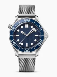 Mens Watch for Men Designer Watches 고품질 Montre Montres Mouvement Watches Women Omegas Seamaster Diver300 기계 자동 발광 904L 스틸 42mm