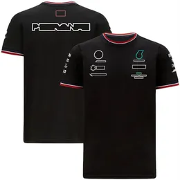 F1 T-shirt Formula 1 T-shirt Racing Suit Krótki rękawo-Summer Lapel Polo Shirt Casual Sports Shirts Women Men's Car Logo T-Sh2351