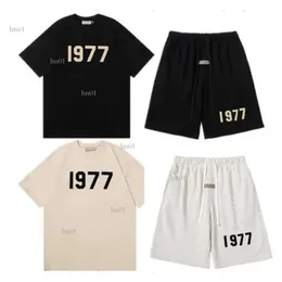 Summer Men Women Essent T Shirt Designers Essen Casual Shirts Shorts Tshirts Essentail Estampado no Peito Fashion Lettertop Tees Essentiel D9