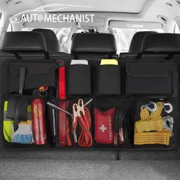 Car Organizer Trunk Box Toys Food Storage Container Bags Auto Interior Accessories Organizers For Seat Back Pocket275t