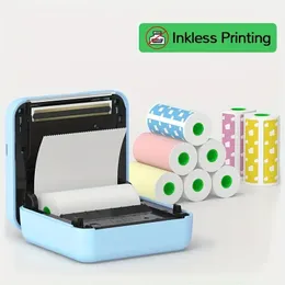 PeriPage A6 Mini Sticker Printer: Instantly Print Fun, Retro-Style Photos from Android & iOS - 304dpi - Perfect Gift!