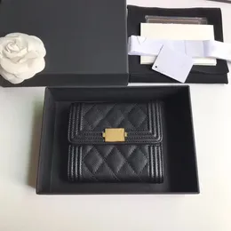 10A Super Original Quality Women Wallet Real Leather Caviar Lambskin Bag Luxurys Designers Bag Counter Fashion Classic C2397