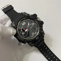 Relógios masculinos esportivos de luxo, relógio digital, militar, resistente a choque, relógio de pulso, silicone, moda, relógios de quartzo, caixa original, reloj215p