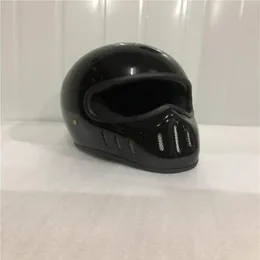 Nuovo casco moto retrò Cafe Racer casco moto integrale modello classico con motocicletta approvata DOT275n