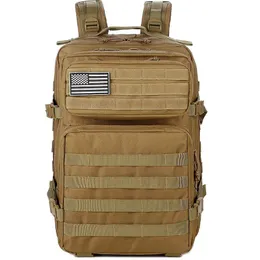 GÜN Paketleri Yürüyüş Backpack 30L50L Taktik Su Atlaması Askeri Dağcılık Seyahat Açık Hava Dış Spor Kampı Balıkçılık Tuval Çantası 230731