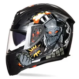 2022 NEW -SELLINGJiekai Off -Road Motorcycle Locomotive Full Helmet Outdoor Racing Riding Equipment288C