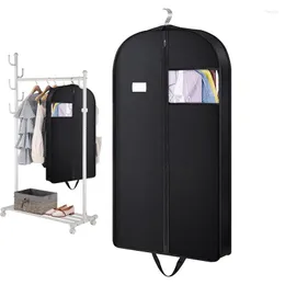 Storage Bags Garment Carrier For Suit Travel Covers Suits Portable Traveling Clothes Protector Dustproof Clothing