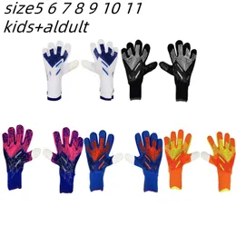 4MM Goalkeeper Gloves Professional Men's Football Gloves Adult Children's Thickened Goalkeeper Football