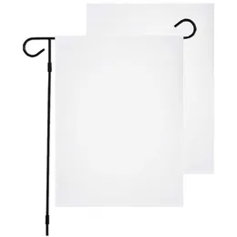 Niestandardowy 18*12 cali baner flagi ogrodowej z projektem dla OEM DIY Direct Flags Bandera de Jardin Personlizada Aangepaste Tuinvlagbanner