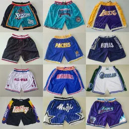 Men Team sport basketball shorts dragstring pocket byxa floddrag blixtlås slitage tröjor justdon bara don korta byxor Brandon Miller Marcus Smart Ausar Thompson