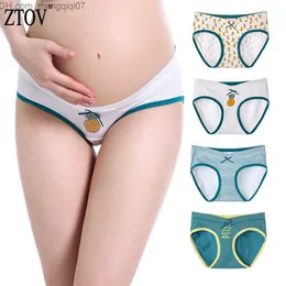 Intimo premaman ZTOV 4 pezzi / lotto Intimo per donna incinta Intimo per supporto addominale Intimo per donna incinta a vita bassa XXL Z230801