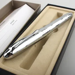 Fountain Penns Silver Gravering Fountain Pen 0,38 mm 0,5 mm Sälj Ink Pen Gift Högkvalitativ Studentförsörjning Calligraphy Pens 230729