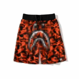 Bathing Ape Men's Shorts Summer Newyouth Camouflage Collaboration Tryckt Casual Pants Ape Pants