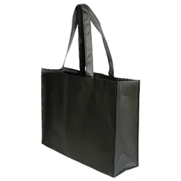 10 czarnych torb na zakupy ekologiczne przyjazne do recyklingu recyklingowe prezenty promocyjne torba promocyjna