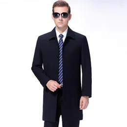 Men's Trench Coats 2023 Spring And Autumn Jacket Large Size Trenchcoat Men Long Coat Business Casual Male Clothing Jaqueta FCY4685