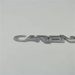 För Kia Carens bakre stam Chrome 3D Letter Badge Emblem Auto Tail Sticker262J