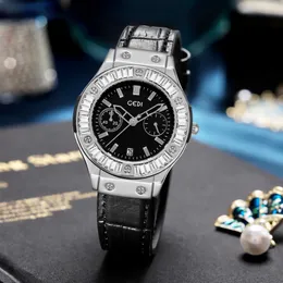 Relógios femininos de alta qualidade, luxo, designer de moda, à prova d'água, bateria de quartzo, relógio de 34 mm