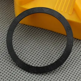 BLIGER 38MM Black GMT Ceramic Bezel Insert For 40mm Mens Watch Case New High Quality 24hours Watch Bezel Insert P618293R