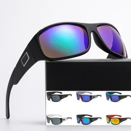 Fashion Sports Dazzling Sunglasses Outdoor Riding Beach Block Sunglasses Windproof Sun Glasses For Men