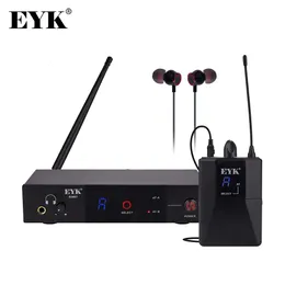 Other Electronics EYK IEM81 UHF Wireless In Ear Monitor System Single Channel 16 Frequencies Selecable Perfect for Singer Stage Performance DJ 230731