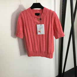 Kızlar Güzel Tişört Sweaters Moda Yumuşak Dokunma Örgü Tees Kış Sonbahar Sıcak Süvari Kadın Tasarımcı Dokunma Kazak Tops