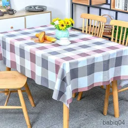 Toalha de mesa Toalha de mesa à prova d'água escaldante e óleo Esteira de mesa retangular para chá Pano de mesa para menina Coração R230731