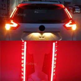 1Pair For Nissan Xtrail X-trail X trail Rogue 2014 - 2020 LED DRL Rear Bumper tail light fog lamp Brake Lights Signal lamp334f