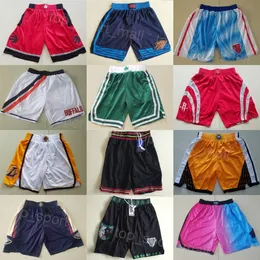 Men Basketball Short Western Eastern Running Elastic Waist Sweatpants Team Drawstring Shorts Thin HipPop Wear All Stitched Workout Kenyon Martin Jr Noah Clowney