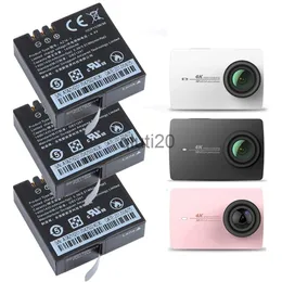بطاريات الكاميرا 3pcs بطارية Bateria AZ16-1 لـ Yi 4K Camera Battery 1400mAh بطارية إضافية لـ Yi 4K Plus Action Camera X0731