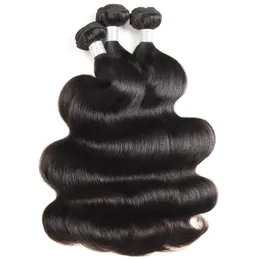 IShow 12a Loose Wave Raw Human Hair Extensions 3 4 Bunds Kinky Curly Body Brasilian Peruansk Malaysian Indian Hair Weave Wefts F208D
