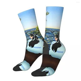 Kvinnor Socks the Untamed (2) R246 Stocking Funny Graphic Buy Joke Contrast Colastic