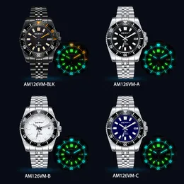 Berny 20ATM Mens Diving Watch Automatic NH35 Super Luminous