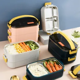 Lunch Boxes TUUTH 304 Stainless Steel Insulated Box MultiLayer Student School Bento Tableware Food Container Storage 230731