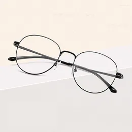 Sunglasses Frames Fashion Optical Prescription Full Rim Alloy Metal Eyeglasses Frame For Women Eyewear Glasses Glass Men