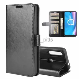 Obudowy telefonu komórkowego dla Alcatel 1se tylna okładka obudowa telefoniczna dla Alcatel1se 2020 Celppone Case Flip Book Cover Stand Uchwyt Silikonowa torba telefoniczna x0731