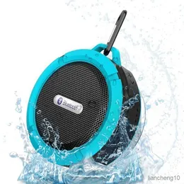 مكبرات صوت محمولة بلوتوث اللاسلكي كوب شفط مقاوم للماء في الهواء الطلق صوت الصوت الصغير مضخم الصوت