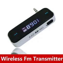 새로운 Bluetooth 자동차 키트 LCD 3.5mm 음악 분야 MP3 플레이어 iPod iPad 전화 용 무선 FM 송신기 4 4S 5 트랜스 미서 P15 드롭 배송